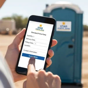 How to Order a Standard Porta Potty from Star Porta John