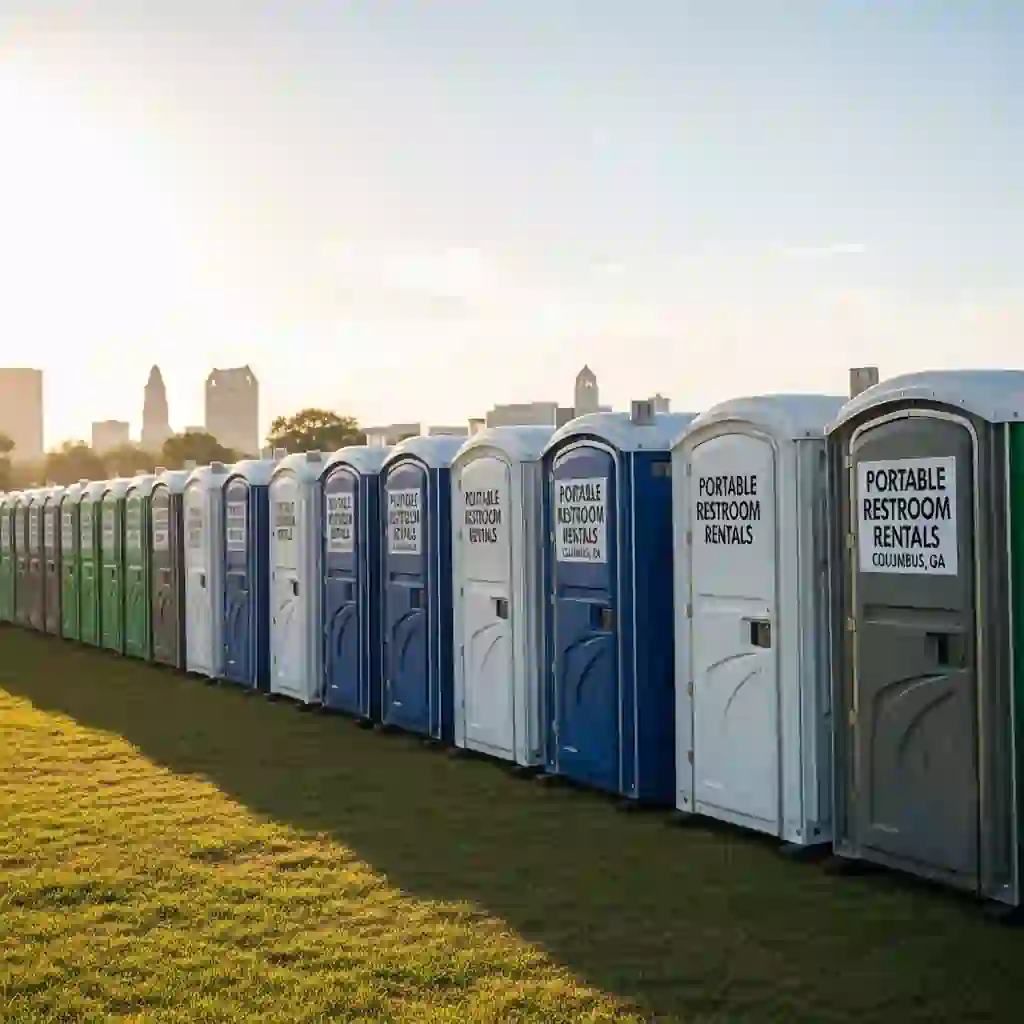 Our Portable Restroom Rentals in Columbus, GA