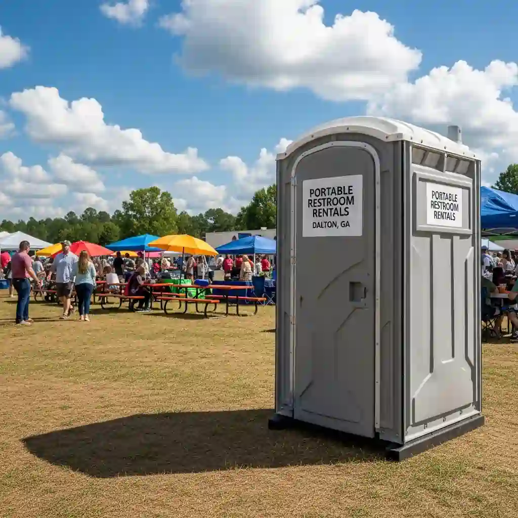 Our Portable Restroom Rentals in Dalton, GA