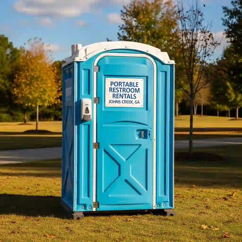 Our Portable Restroom Rentals in Johns Creek, GA