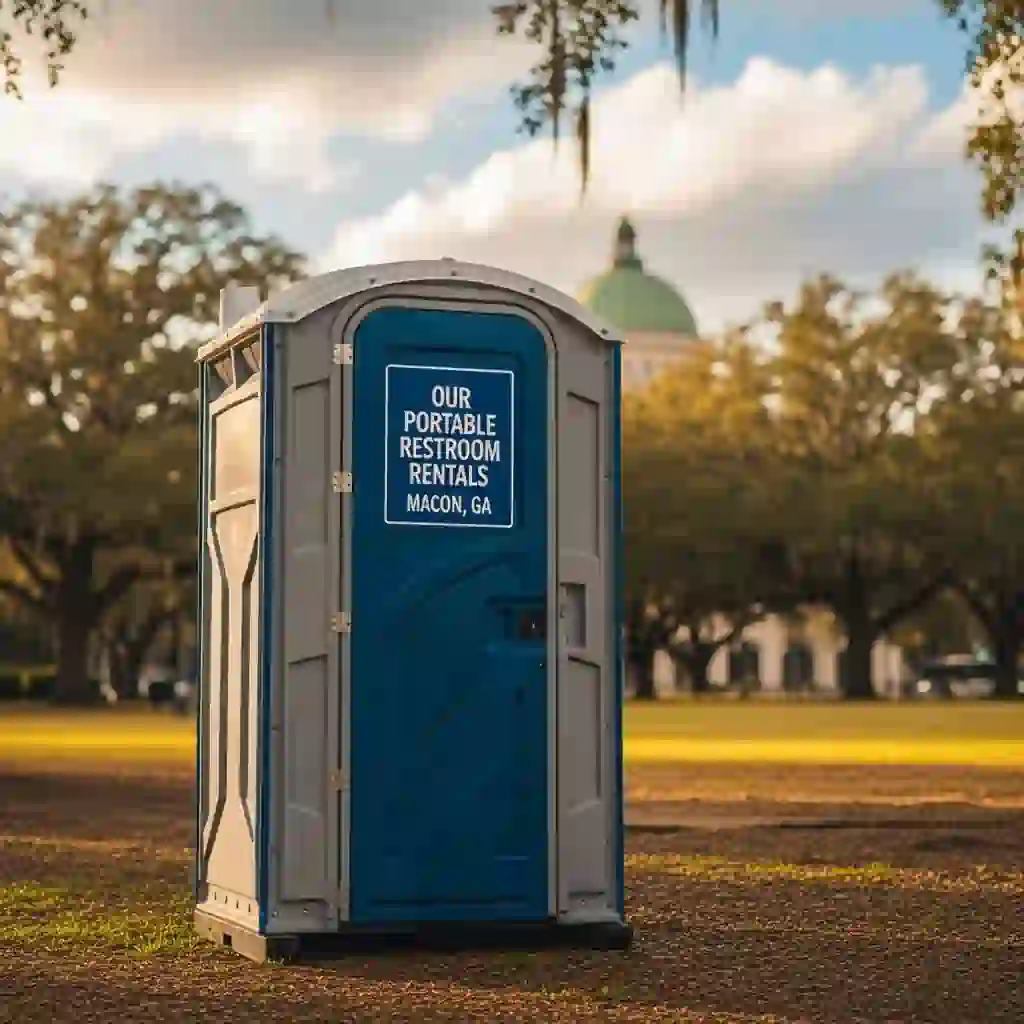 Our Portable Restroom Rentals in Macon, GA