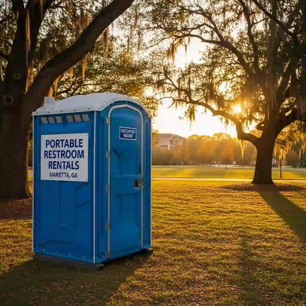 Our Portable Restroom Rentals in Marietta, GA