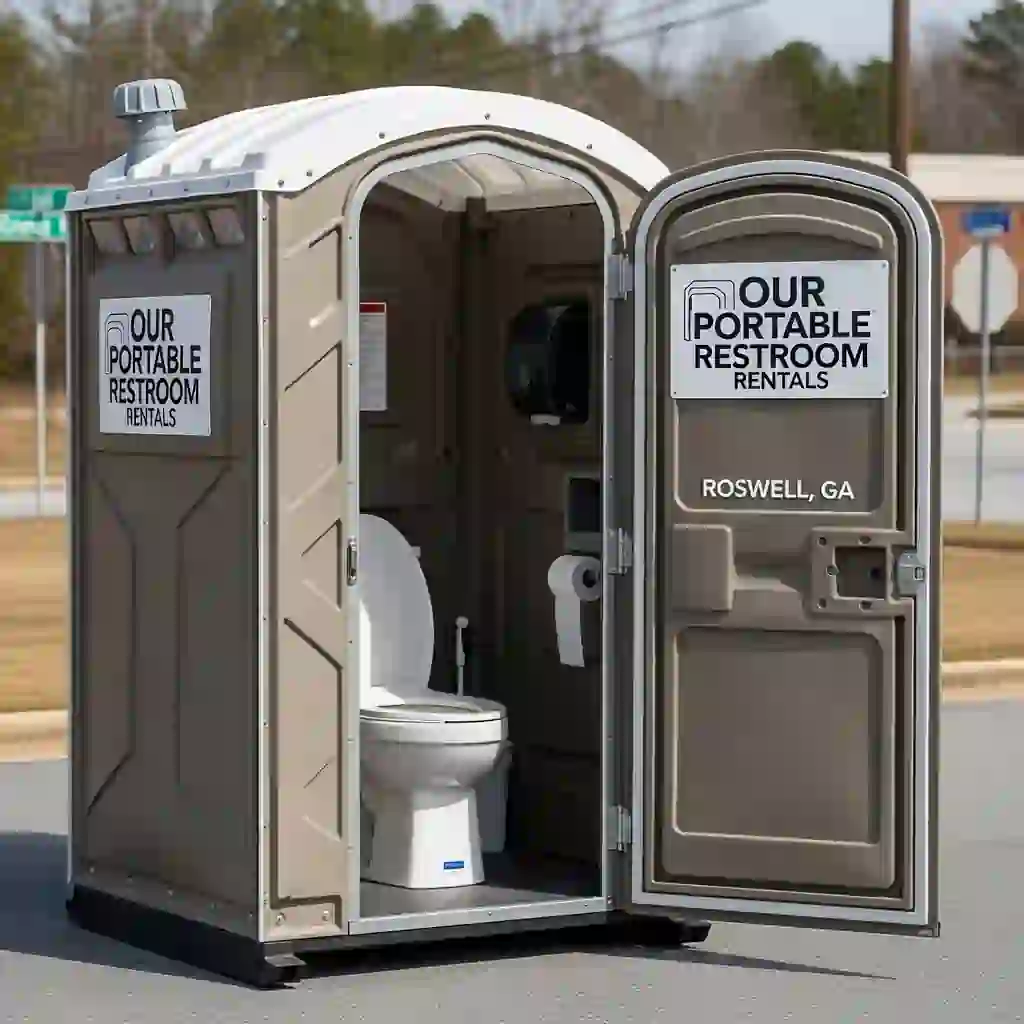 Our Portable Restroom Rentals in Roswell, GA