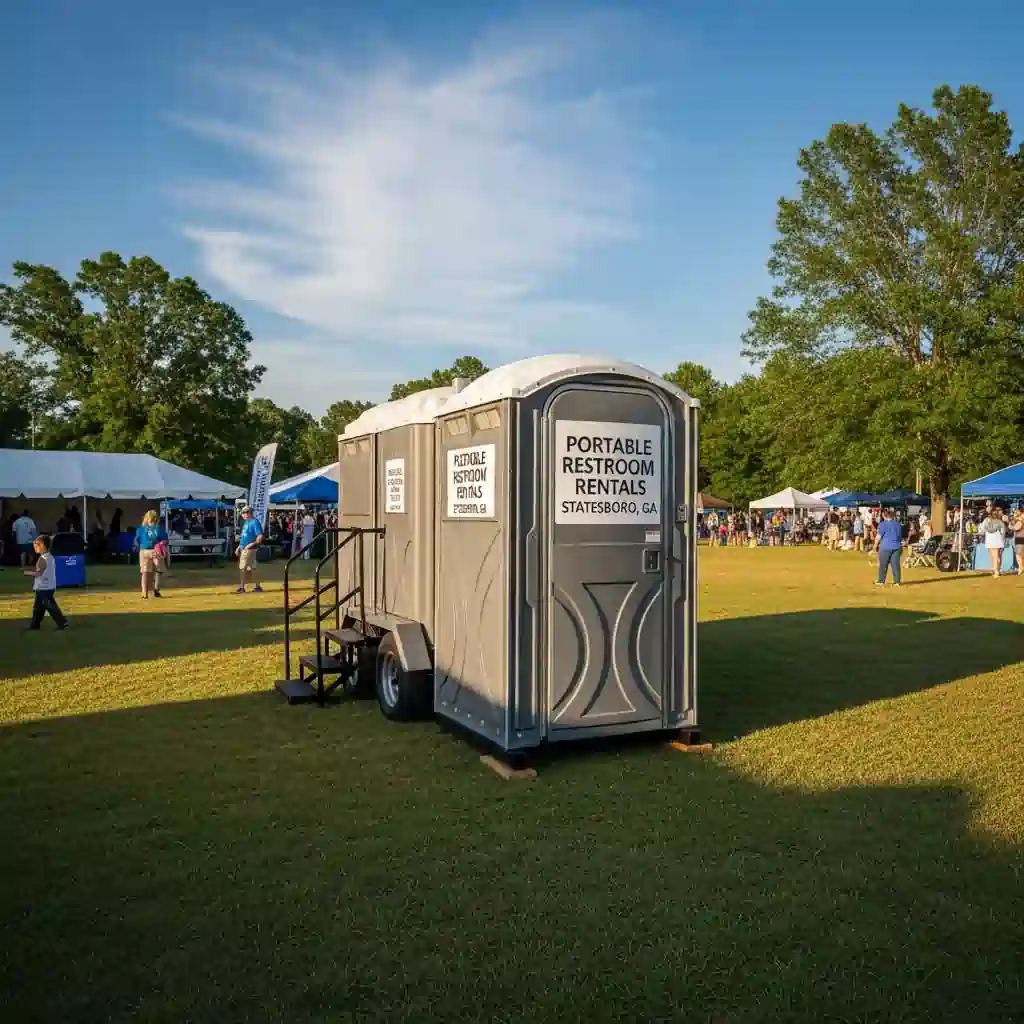 Our Portable Restroom Rentals in Statesboro, GA