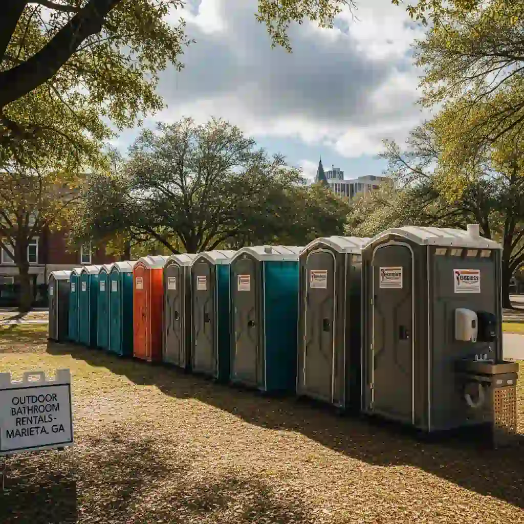 Outdoor Bathroom Rentals in Marietta, GA