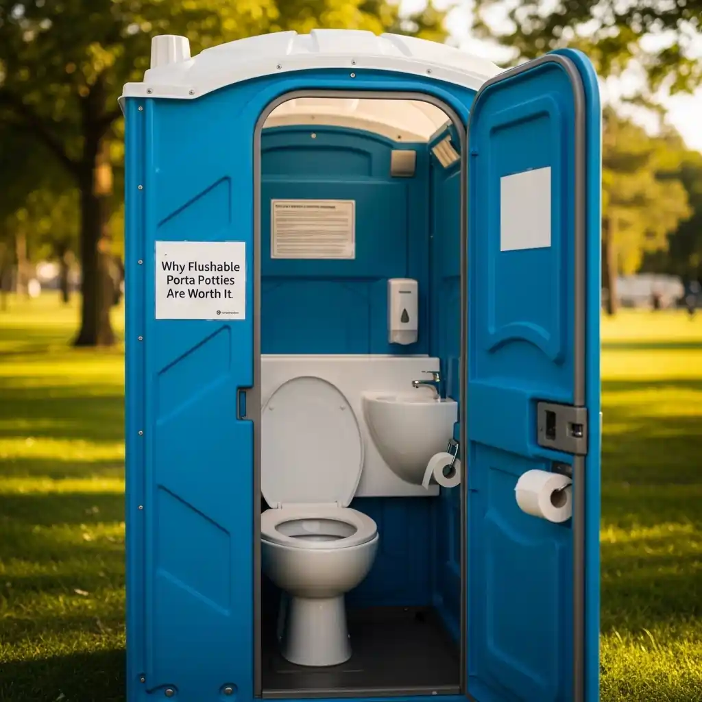 Why Flushable Porta Potties Are Worth It